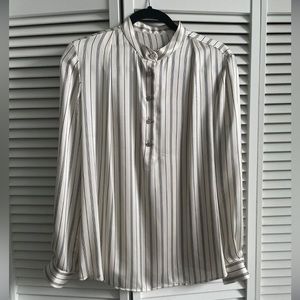 Giorgio Armani Italian Silk Shirt Size 40 - image 1